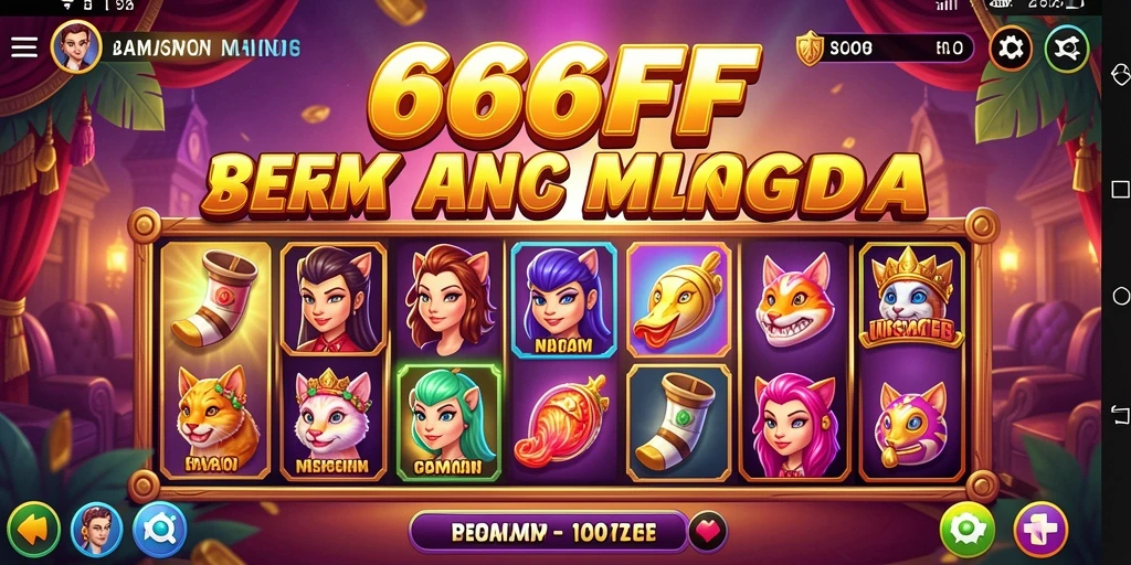 Tampilan gameplay mendebarkan di 666FF dengan efek visual yang memukau.