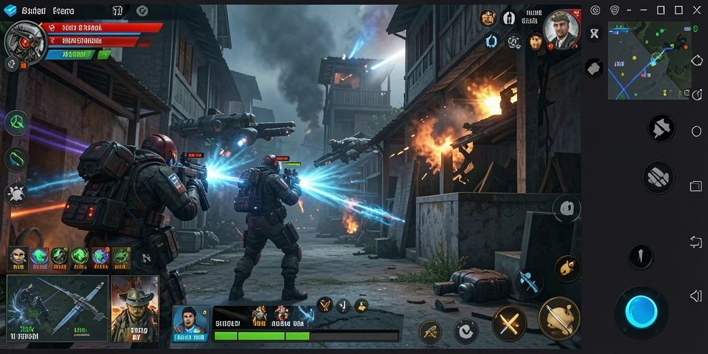 Tampilan gameplay menarik dari 73K yang menunjukkan pertempuran strategi.