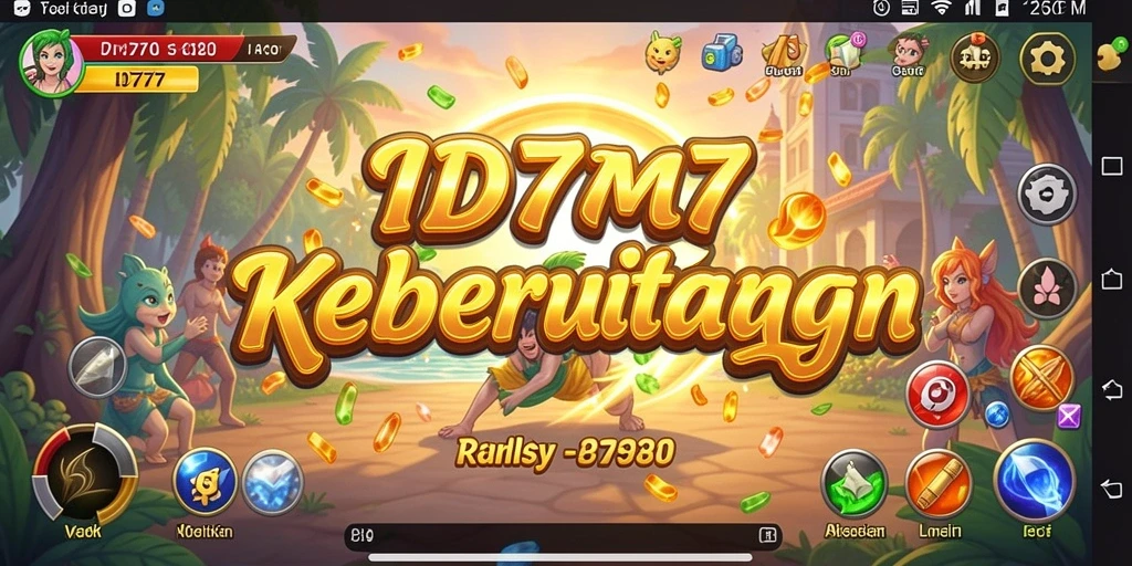 Tampilan gameplay ID777 yang menarik dan penuh warna.