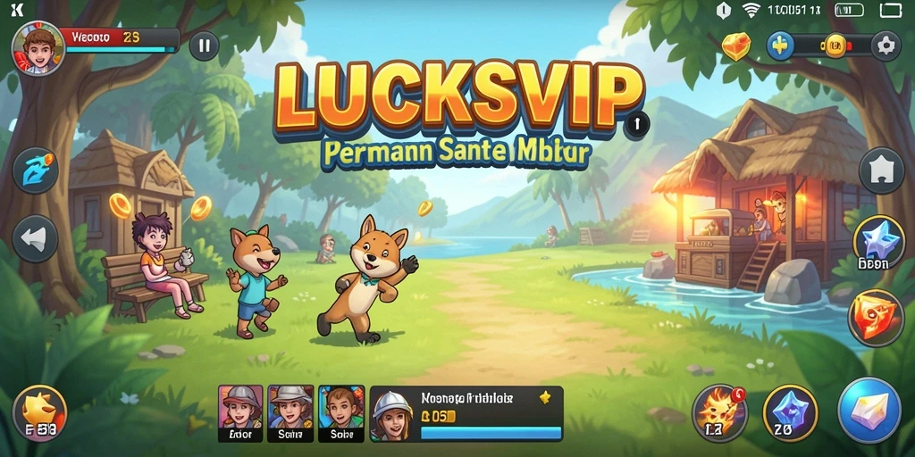 Screenshot gameplay LUCKSVIP yang menunjukkan keseruan dalam bermain Casual.