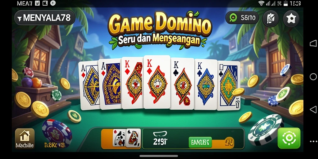 Tampilan gameplay seru dari MENYALA78 yang sangat menarik.