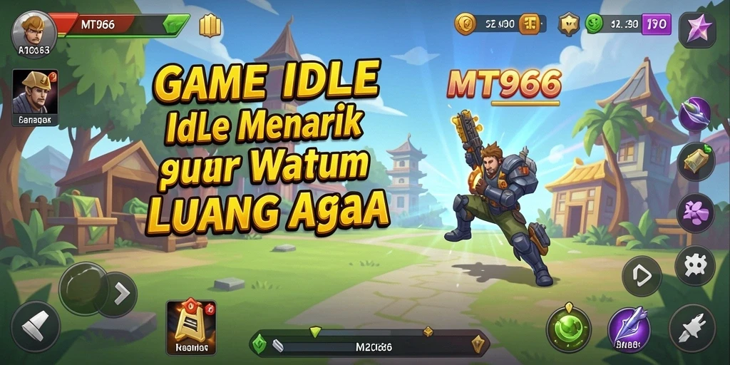 Screenshot gameplay menunjukkan momen mendebarkan dalam MT966 yang santai.