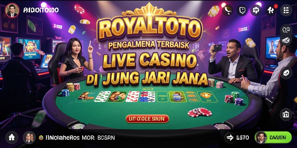 Gameplay menarik dari ROYALTOTO di dunia Live Casino.